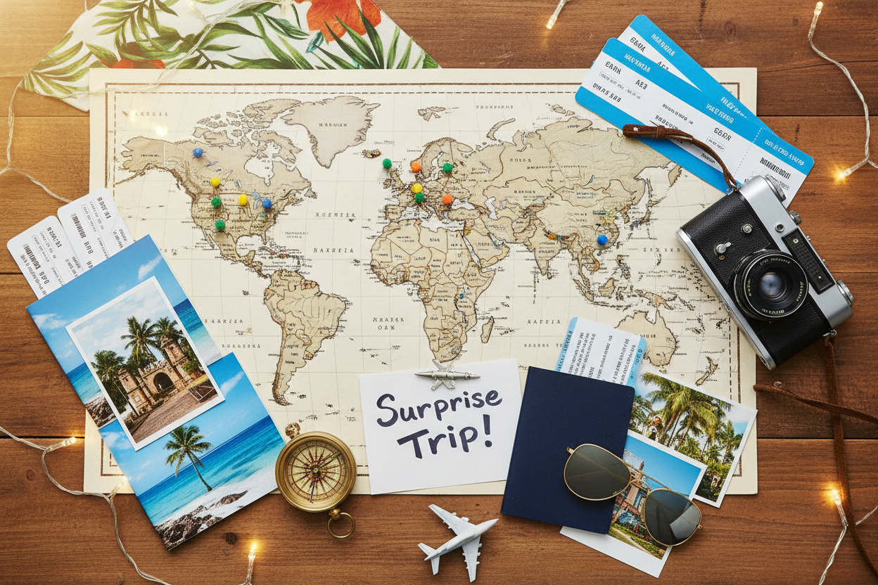 Oceanfront Surprise Trip – Let Us Plan It For You