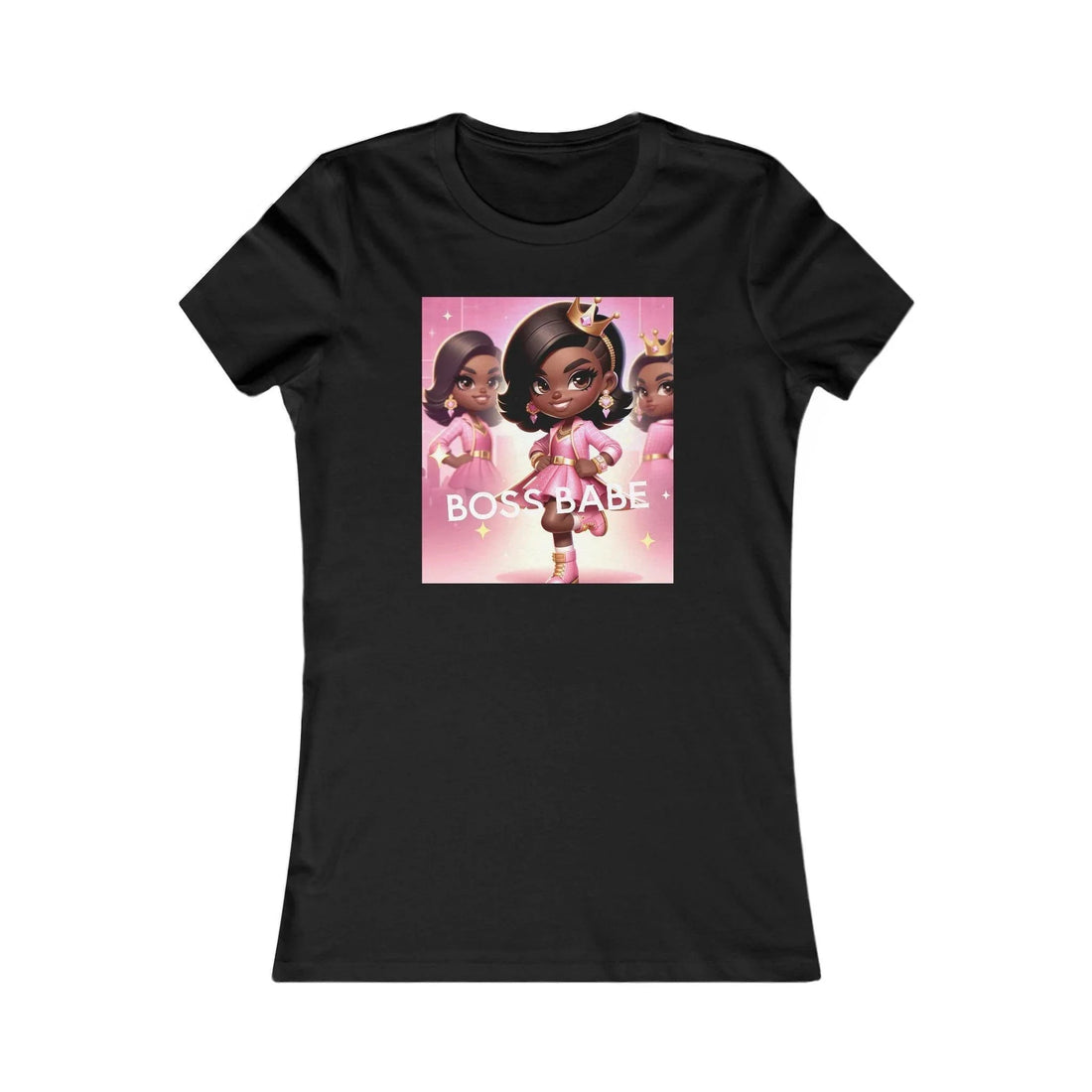 Boss Babe T-Shirt with Empowering Pink Design: Celebrate Strength and Style