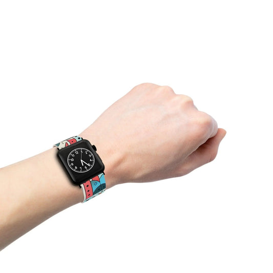 Watch Band - Wacky Color Pattern Design for Apple Watch