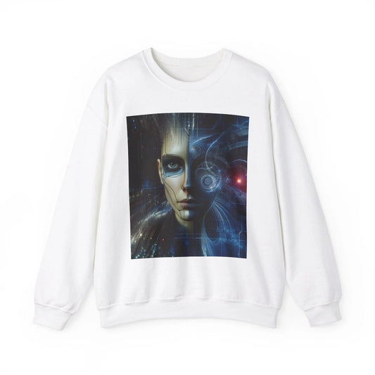 Robot Woman AI Girl Sweatshirt