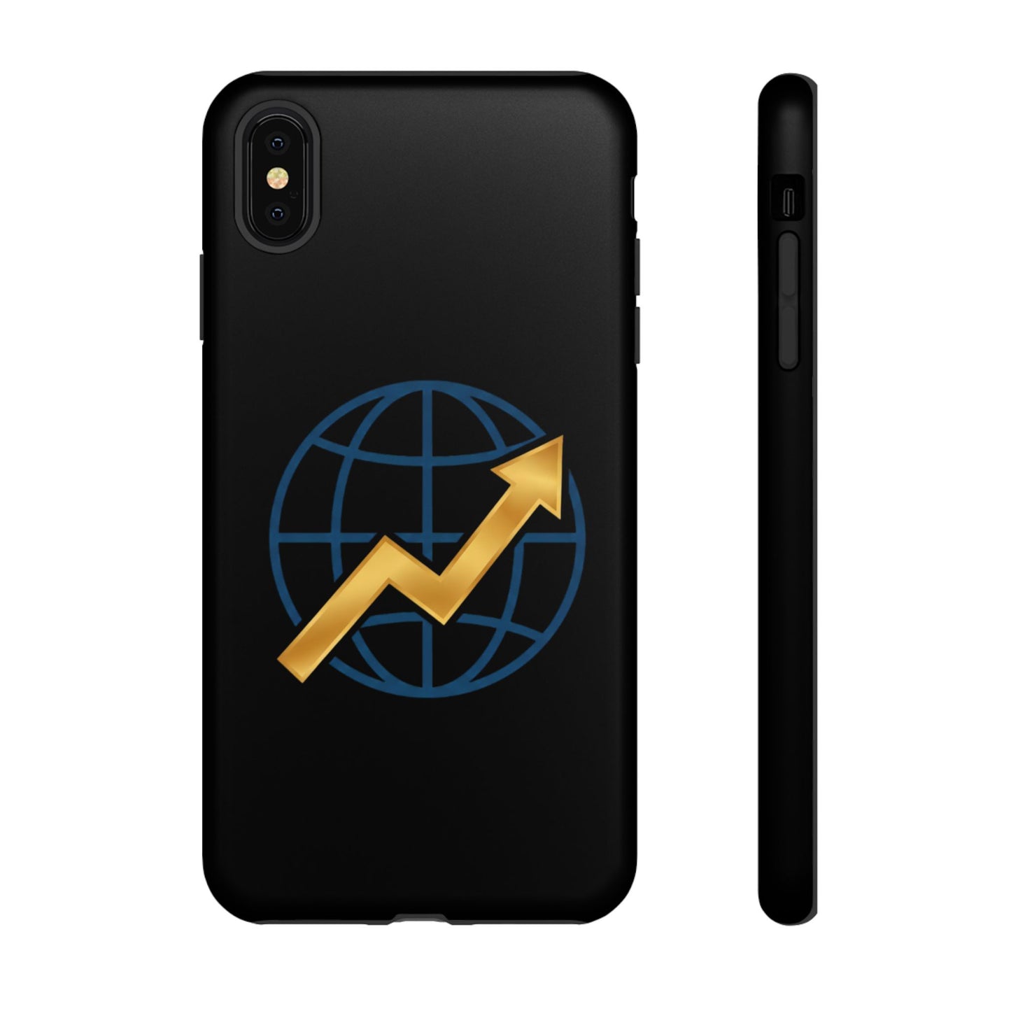 Phone Case — Global Growth Arrow Graphic (Investing & Business Motivational)