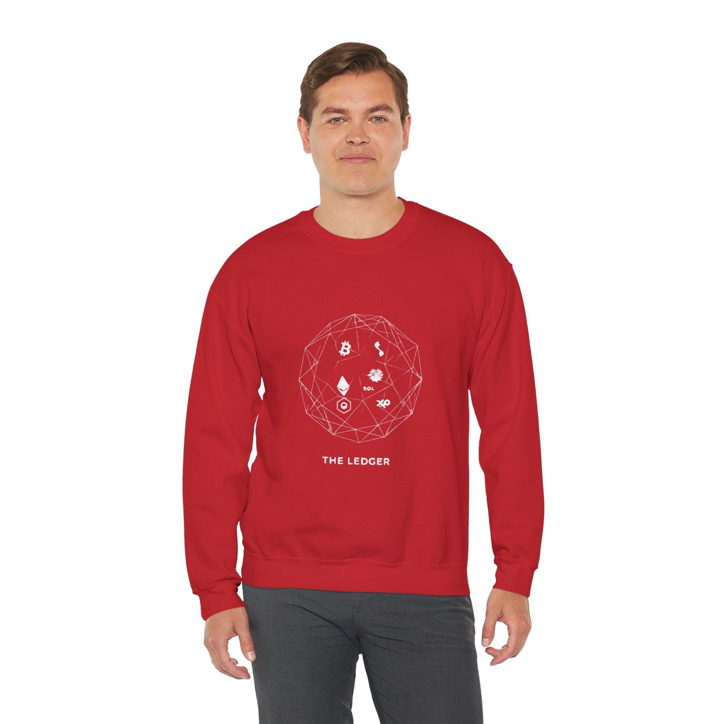 🌐 THE LEDGER.— Crypto Network Minimalist Print Printify