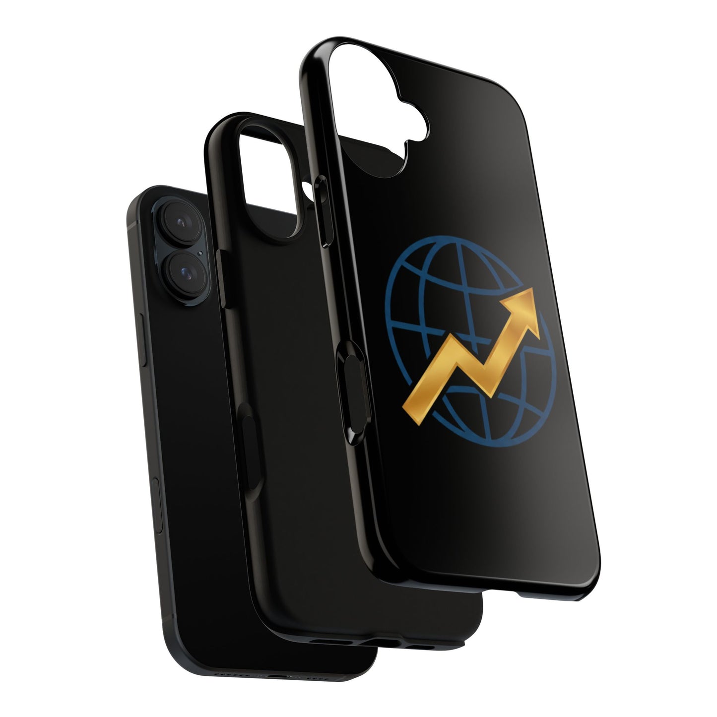 Phone Case — Global Growth Arrow Graphic (Investing & Business Motivational)