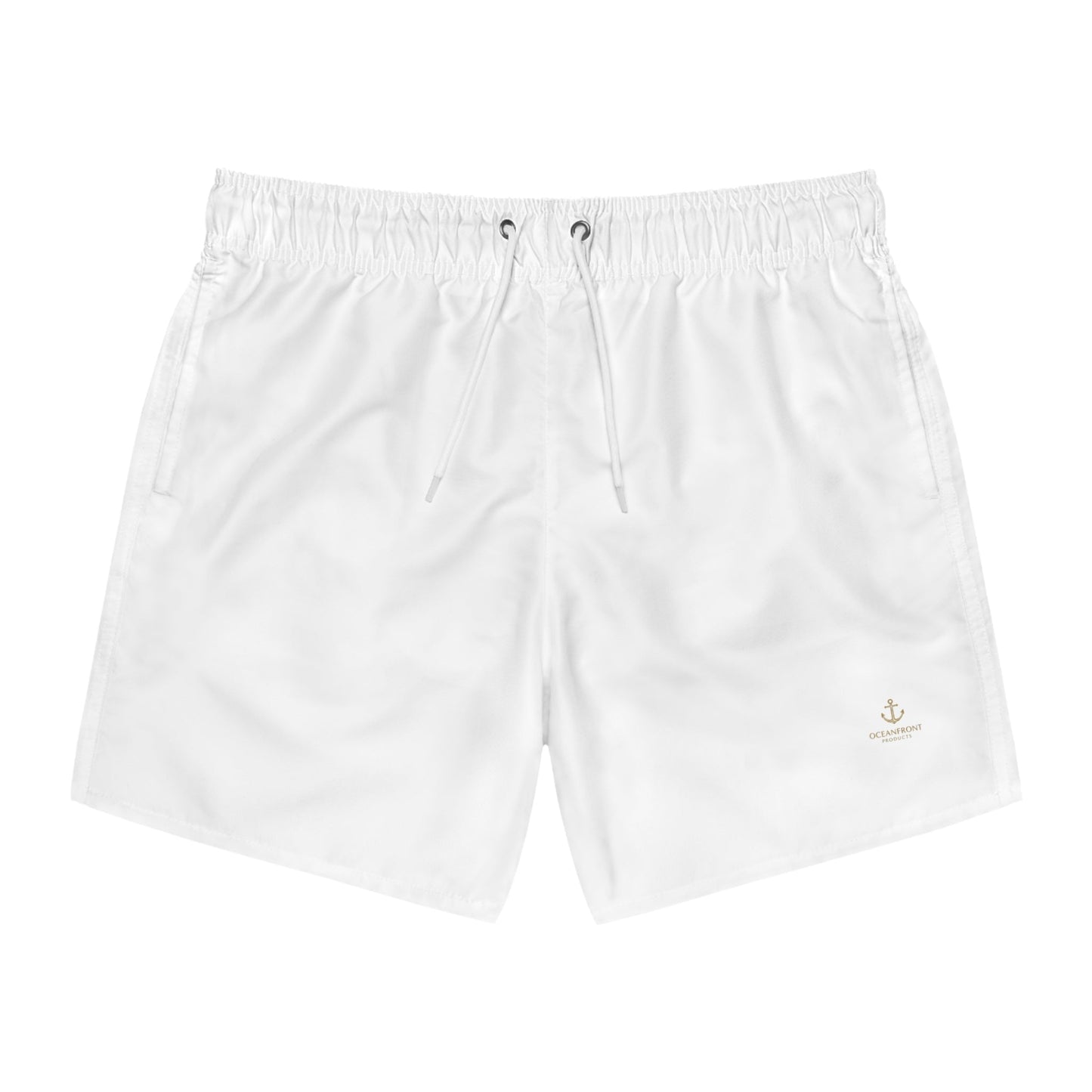 Anchor Swim Trunks - Golden Anchor Design Printify