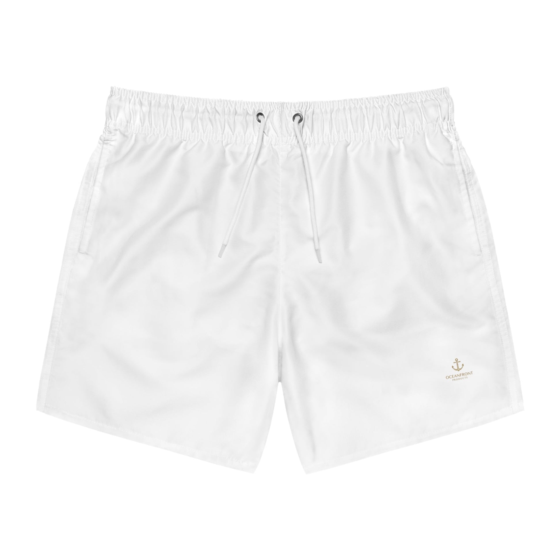 Anchor Swim Trunks - Golden Anchor Design Printify