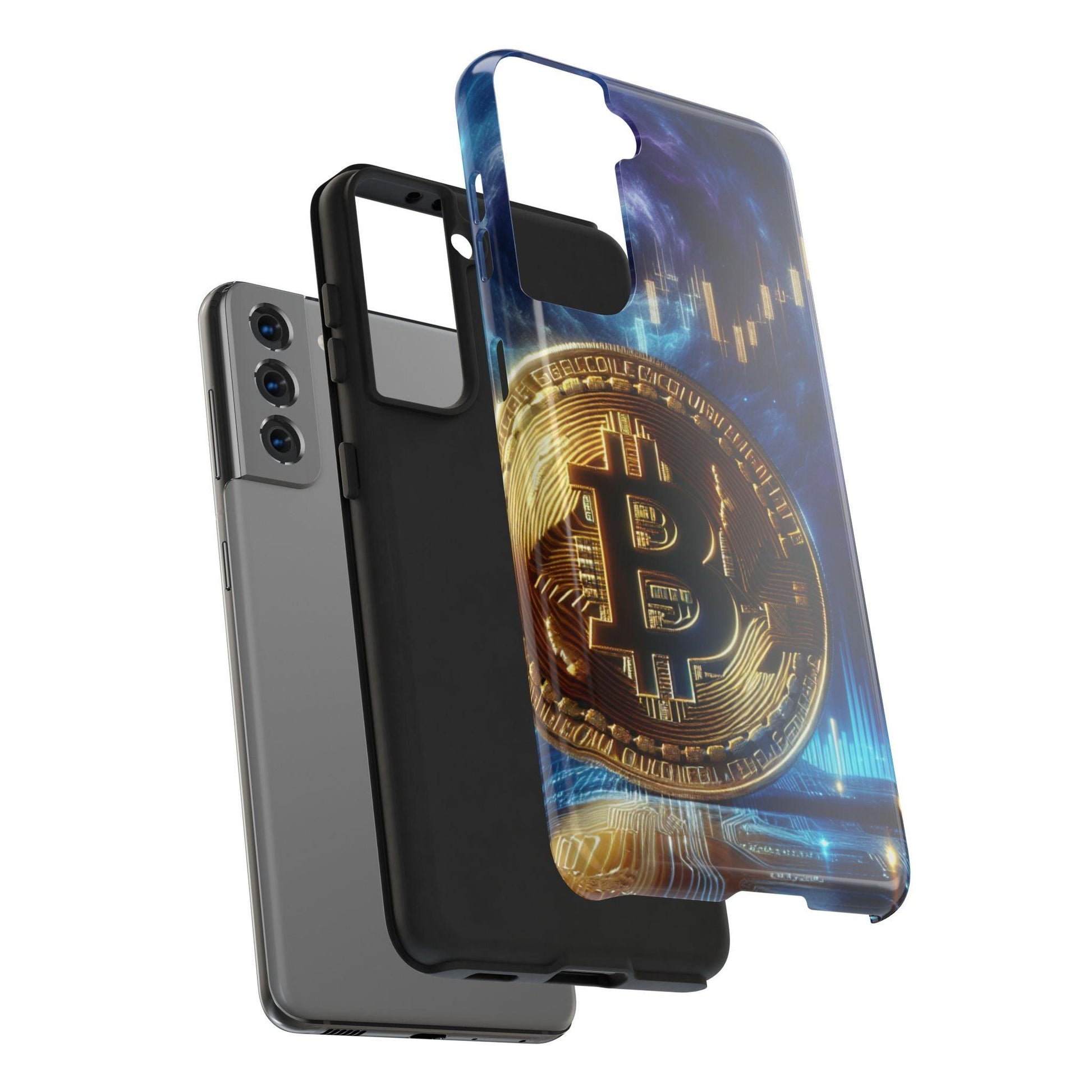Bitcoin Chart Tough Phone Case - Oceanfront Products