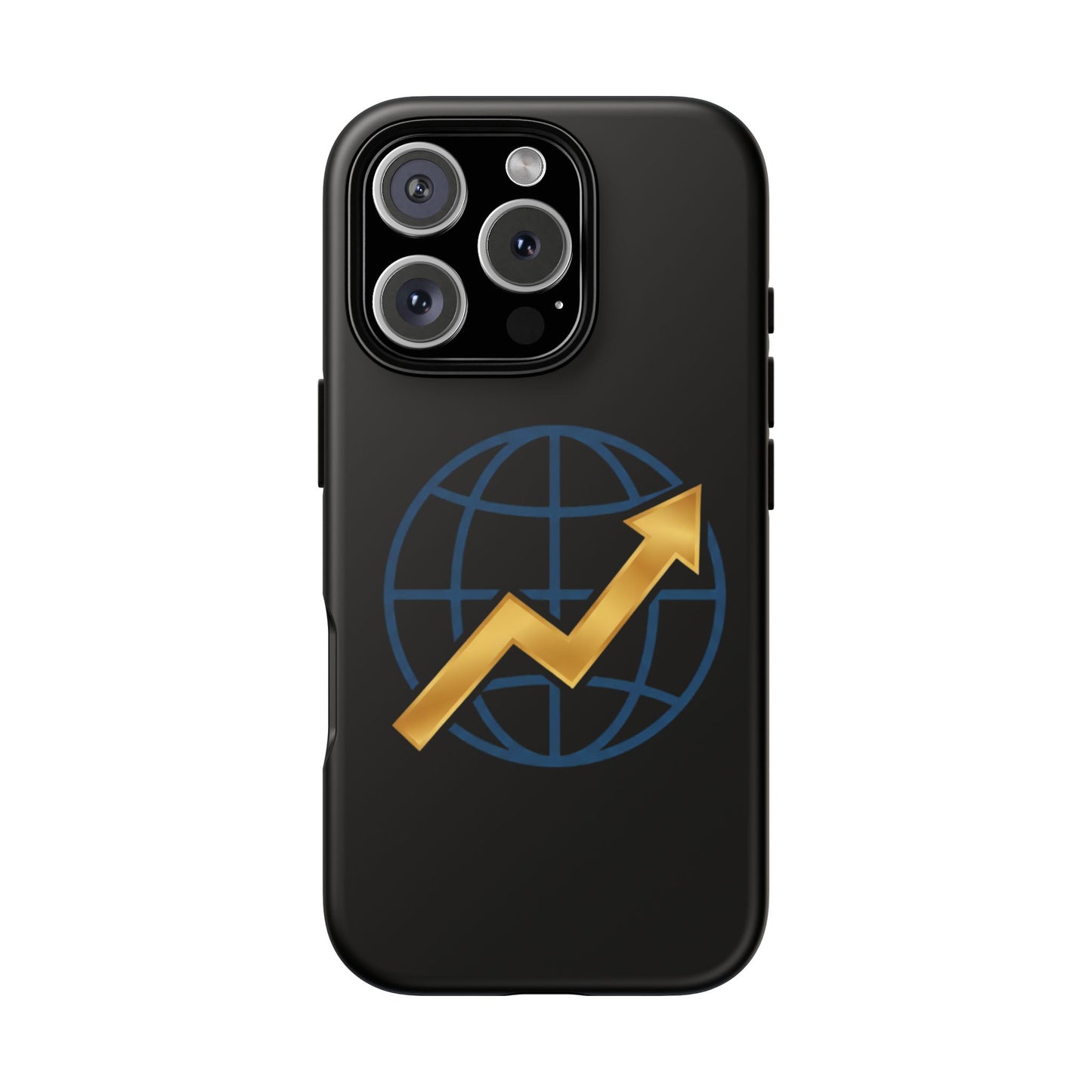 Phone Case — Global Growth Arrow Graphic (Investing & Business Motivational)