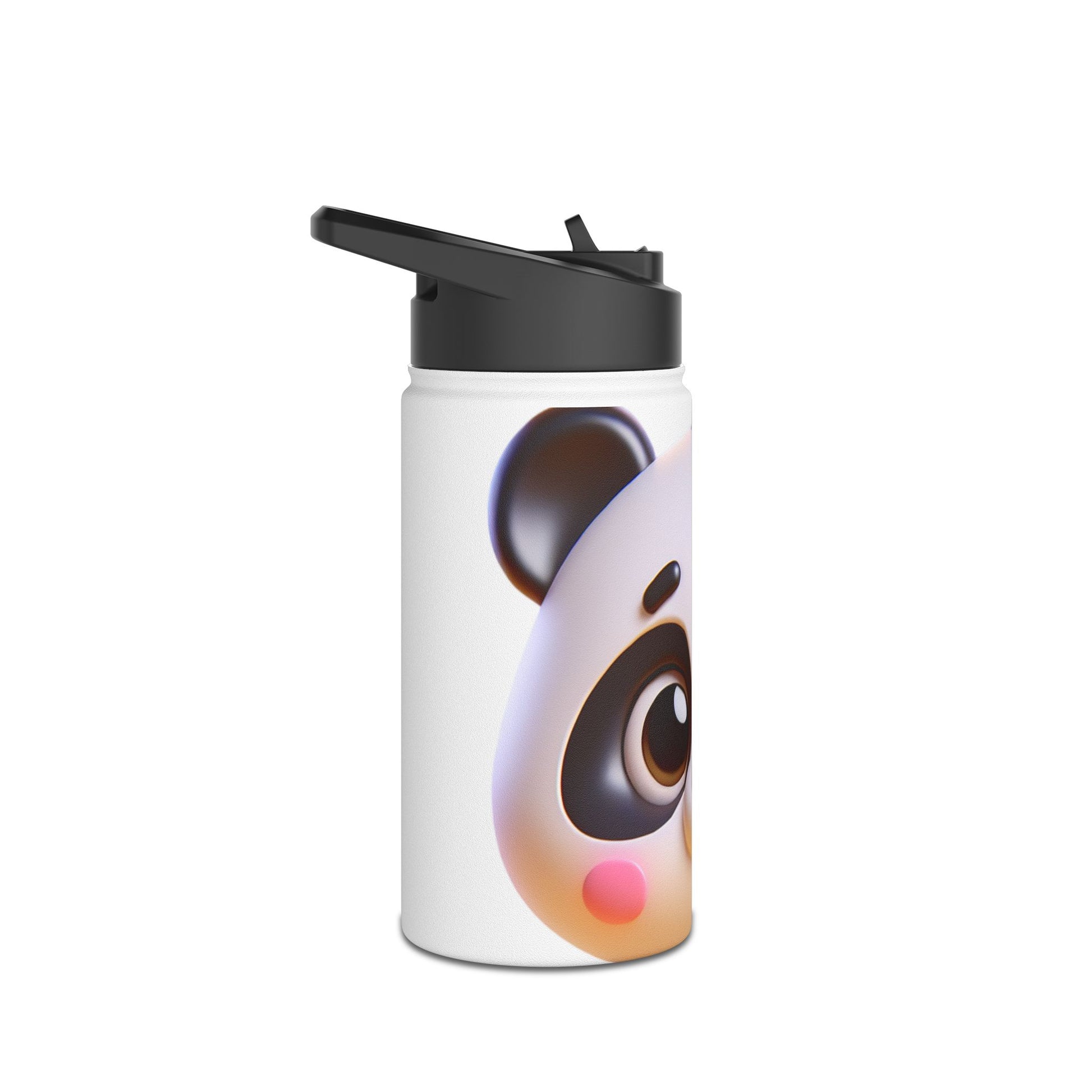 Water Bottle - Cute Panda Bear Design - Oceanfront Products