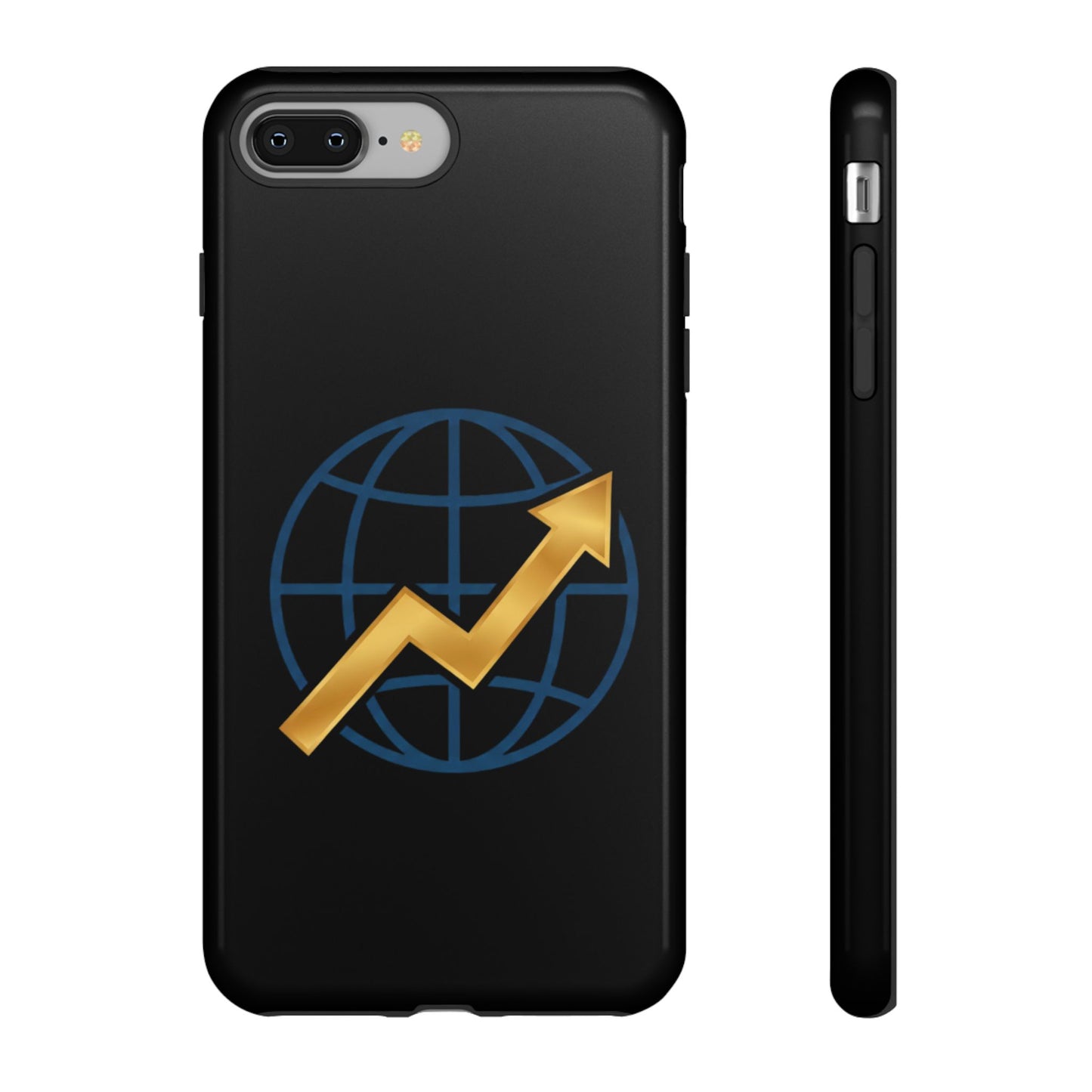 Phone Case — Global Growth Arrow Graphic (Investing & Business Motivational)