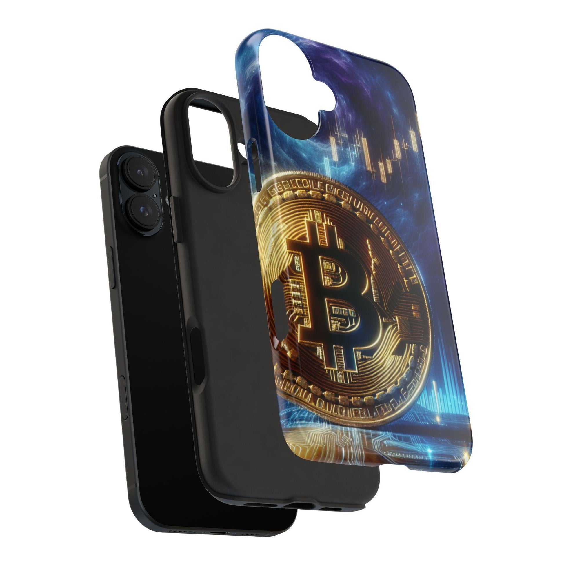 Bitcoin Chart Tough Phone Case - Oceanfront Products