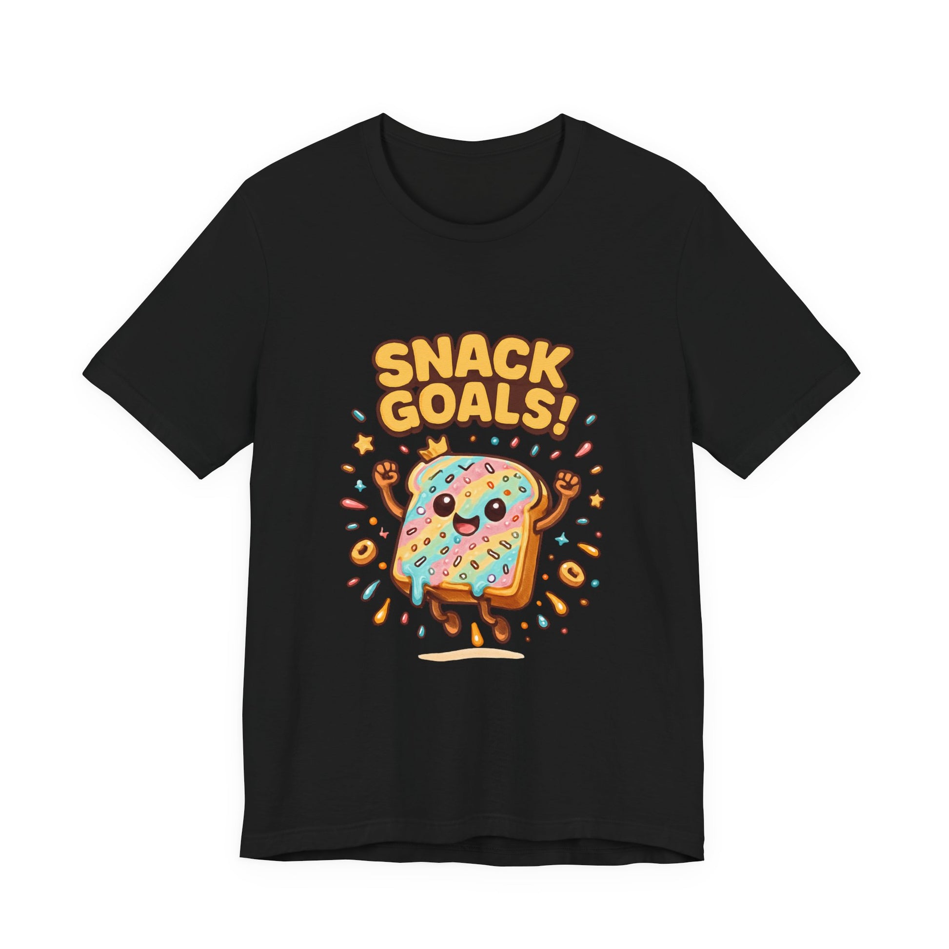 Snack Attack Unisex Tee, Food Lover Gift, Snacking Shirt, Funny Graphic Tee, - Oceanfront Products