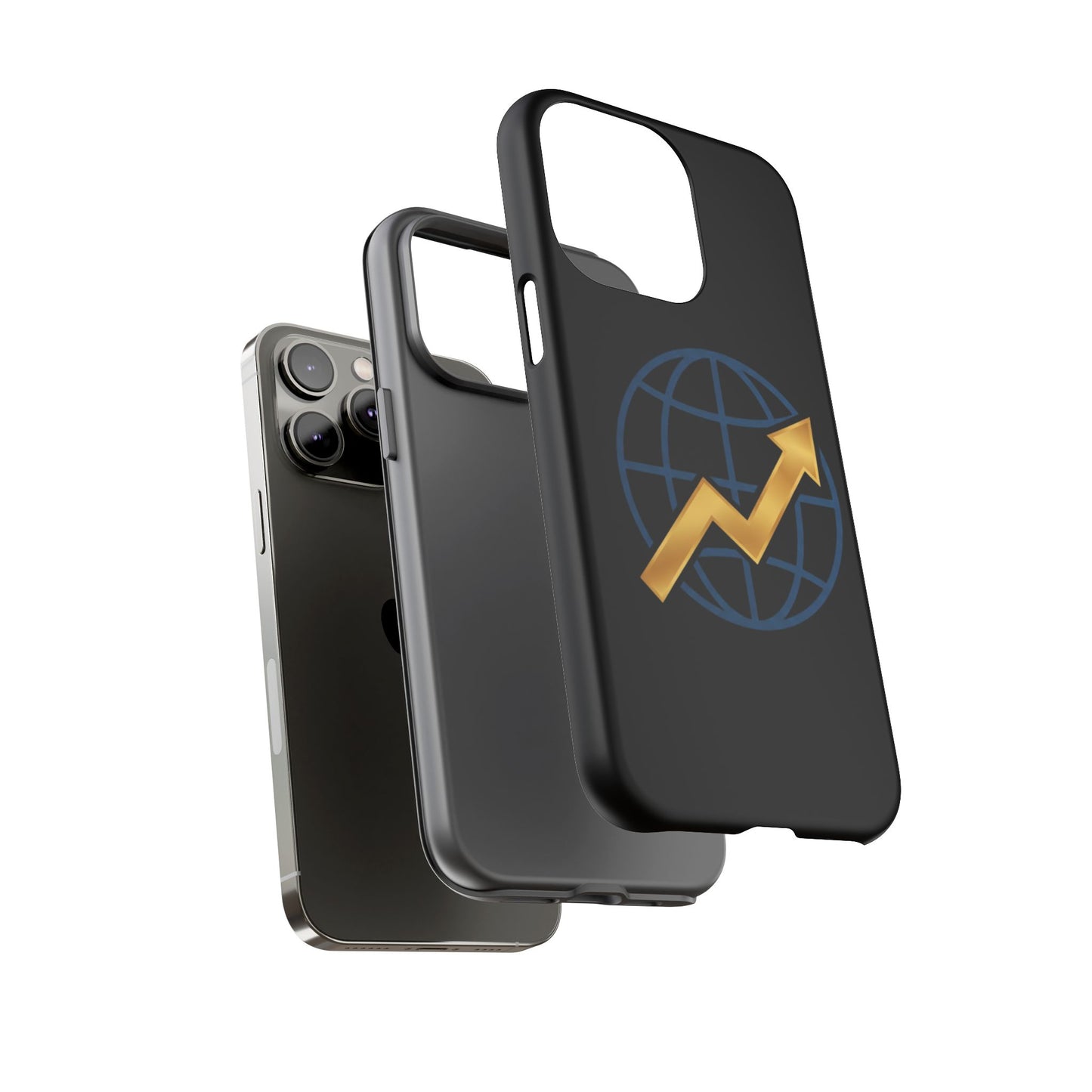 Phone Case — Global Growth Arrow Graphic (Investing & Business Motivational)
