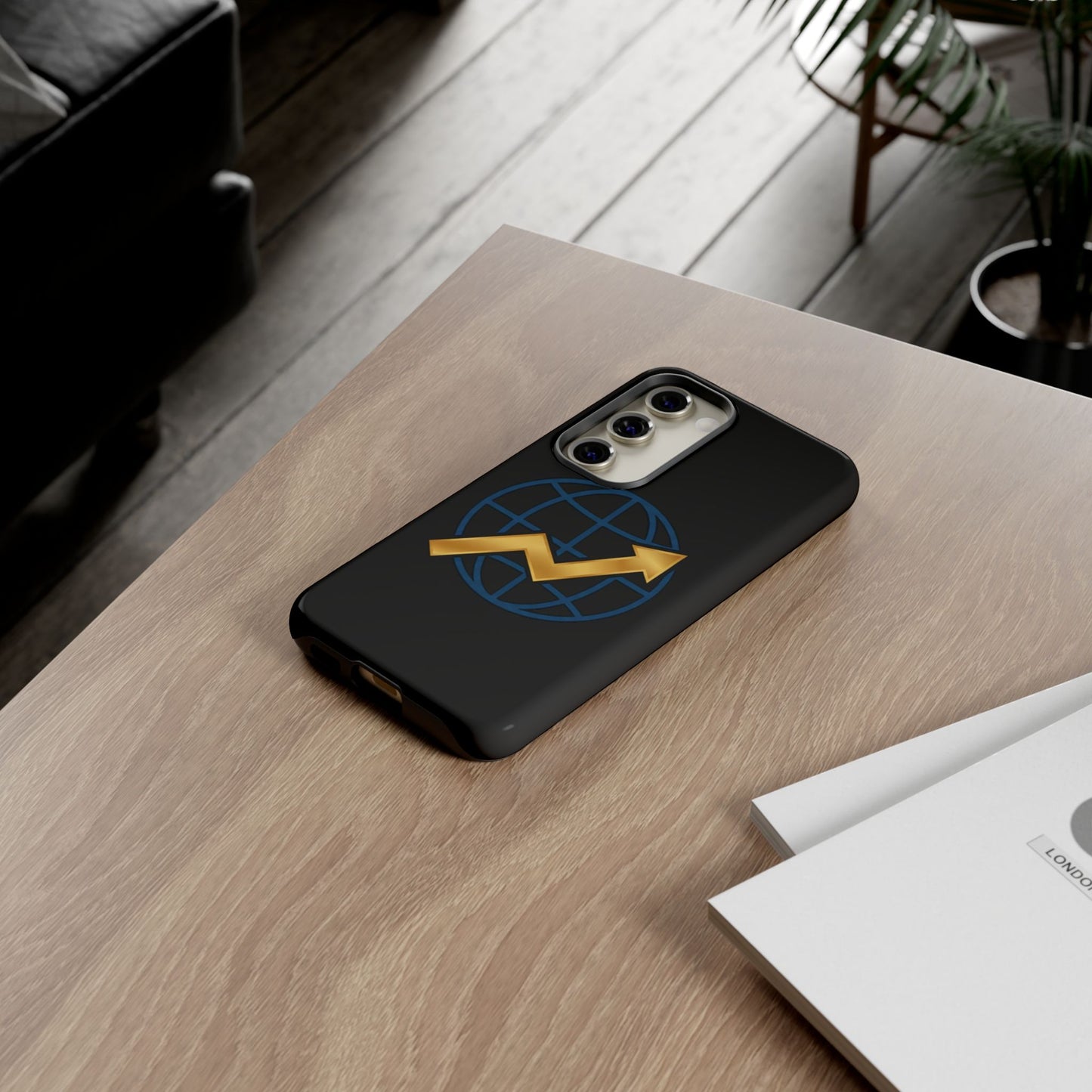 Phone Case — Global Growth Arrow Graphic (Investing & Business Motivational)
