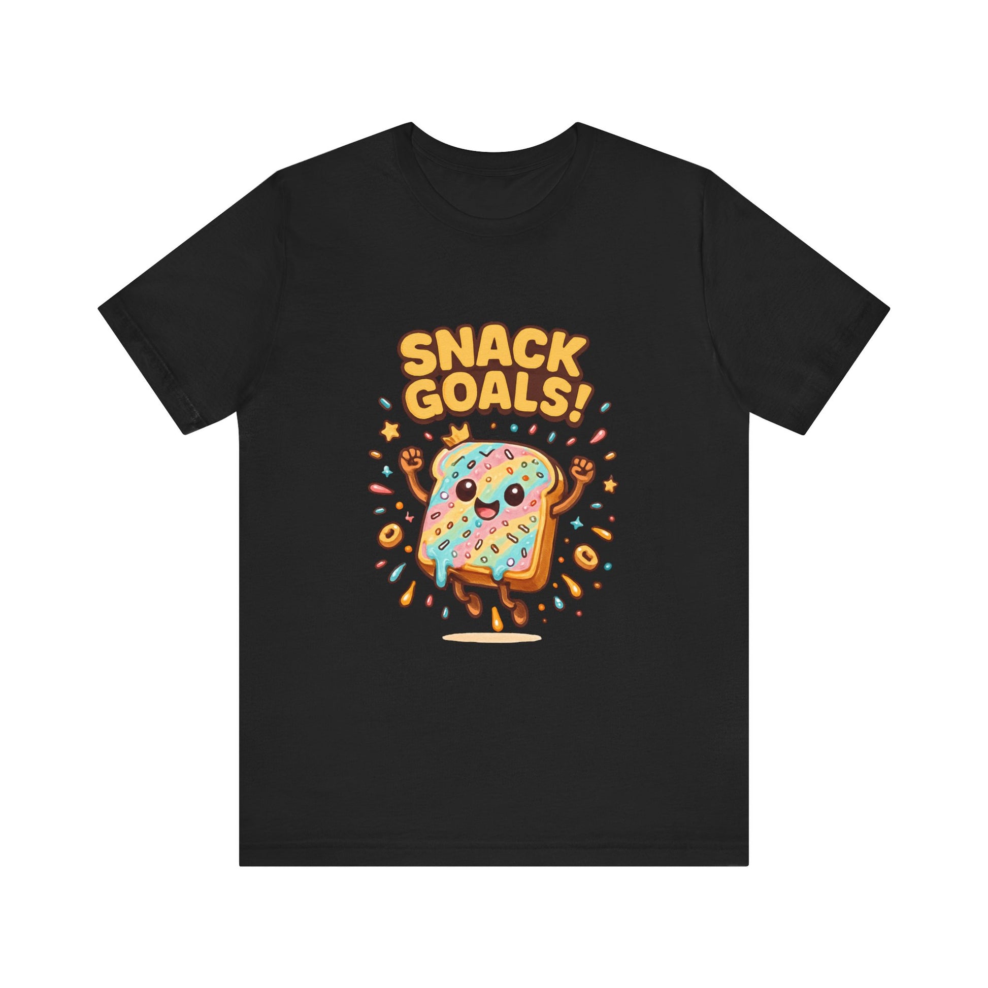 Snack Attack Unisex Tee, Food Lover Gift, Snacking Shirt, Funny Graphic Tee, - Oceanfront Products