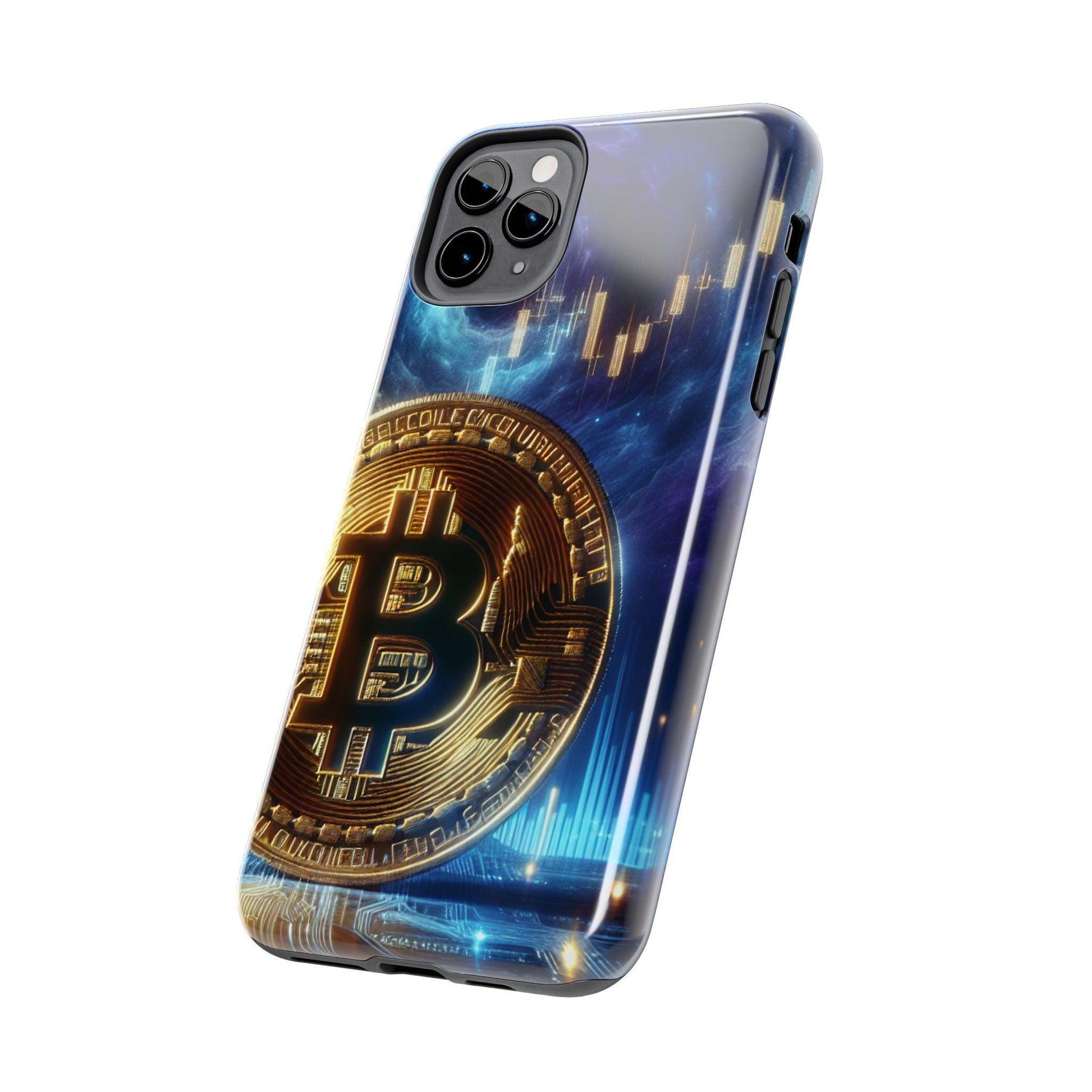 Bitcoin Chart Tough Phone Case - Oceanfront Products