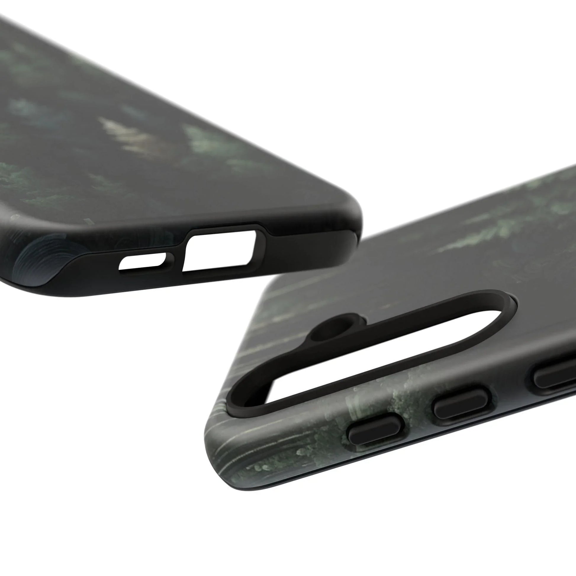 Phone Cases - Deep Dark Forest Nature Design - Oceanfront Products