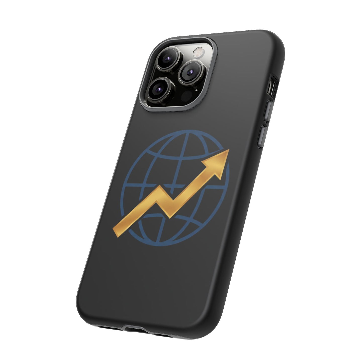 Phone Case — Global Growth Arrow Graphic (Investing & Business Motivational)