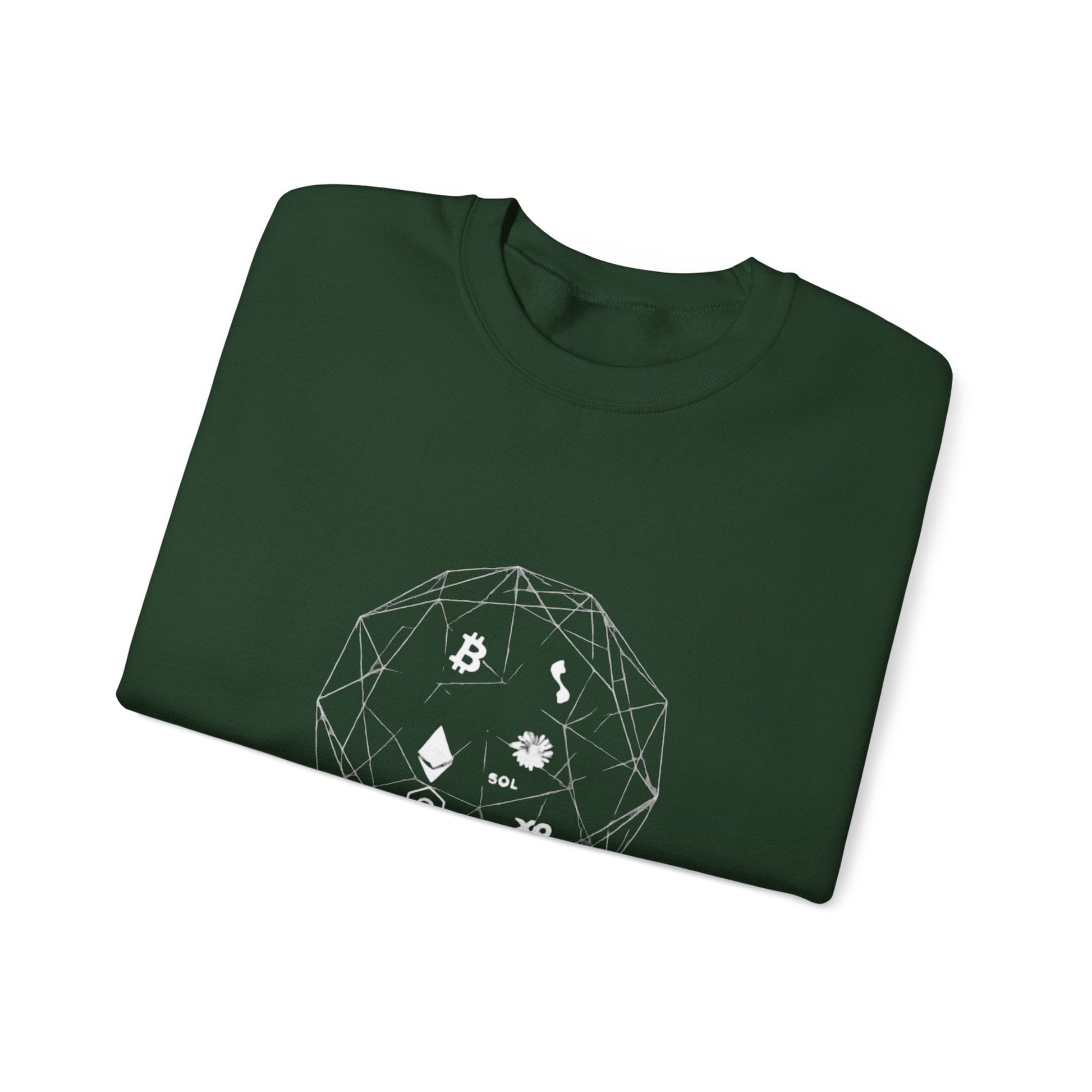 🌐 THE LEDGER.— Crypto Network Minimalist Print Printify