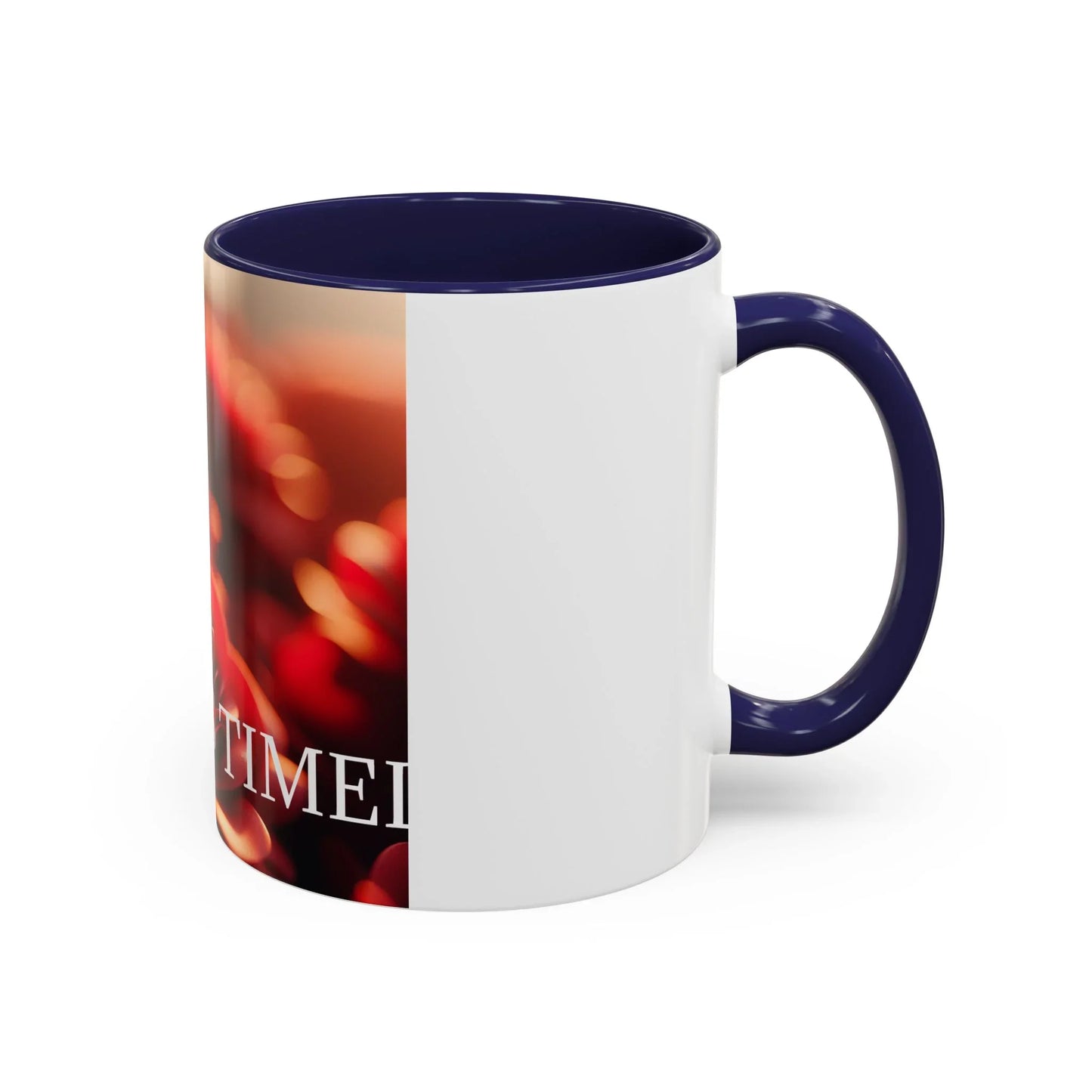 Mug - Rose Petal Timeless Love Accent Coffee Mug (11, 15oz) - Oceanfront Products