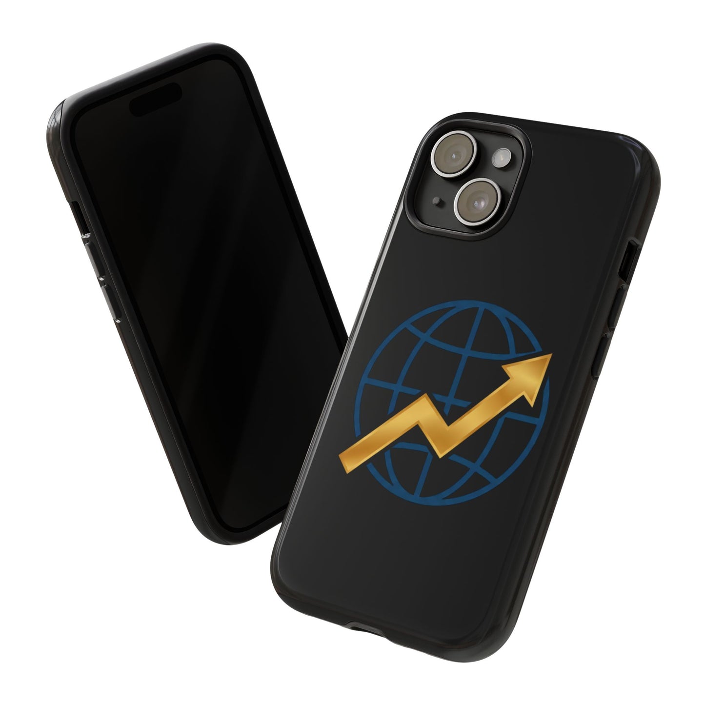 Phone Case — Global Growth Arrow Graphic (Investing & Business Motivational)