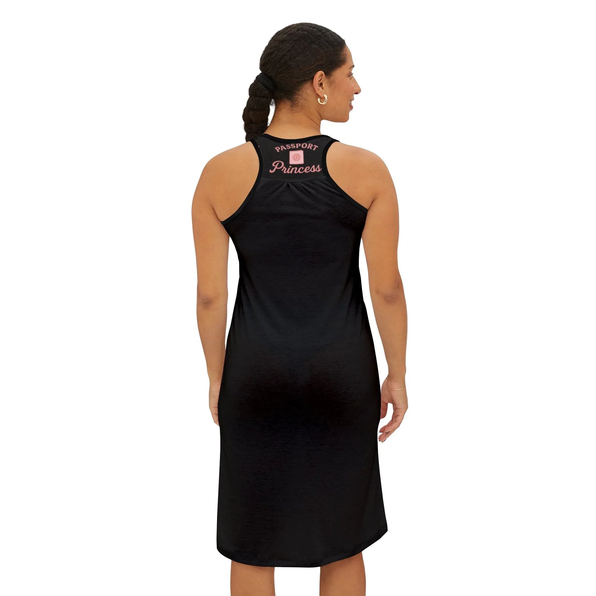 Passport Princess Racerback Dress | Travel Outfit, Vacation Dress, Summer Style, Resort Wear, Gift for Her - Oceanfront Products