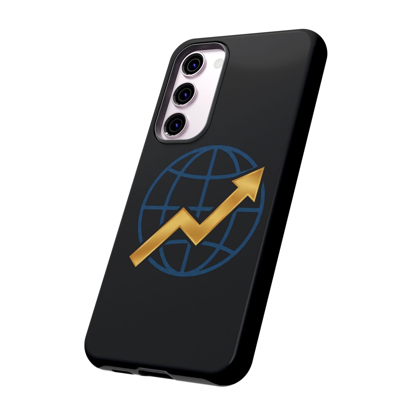 Phone Case — Global Growth Arrow Graphic (Investing & Business Motivational)