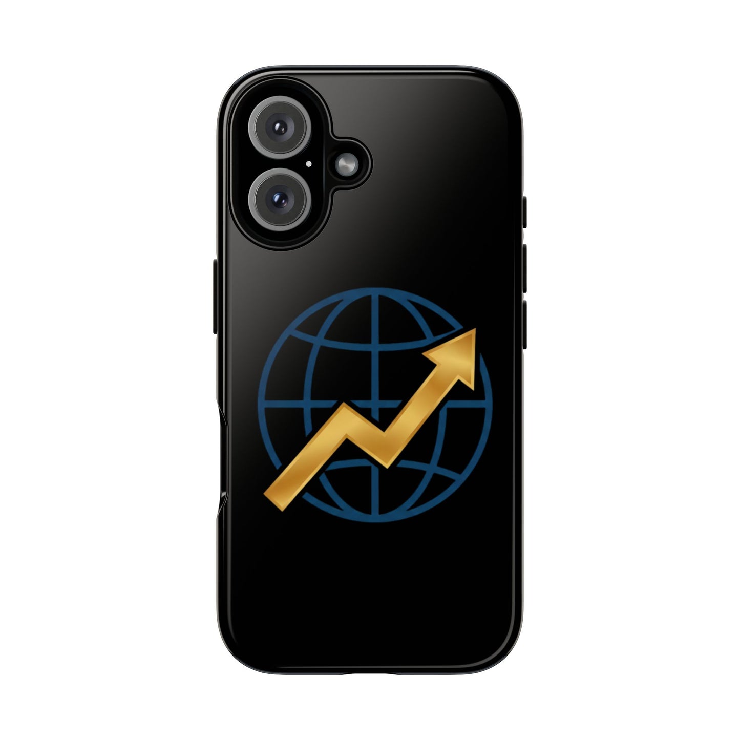 Phone Case — Global Growth Arrow Graphic (Investing & Business Motivational)