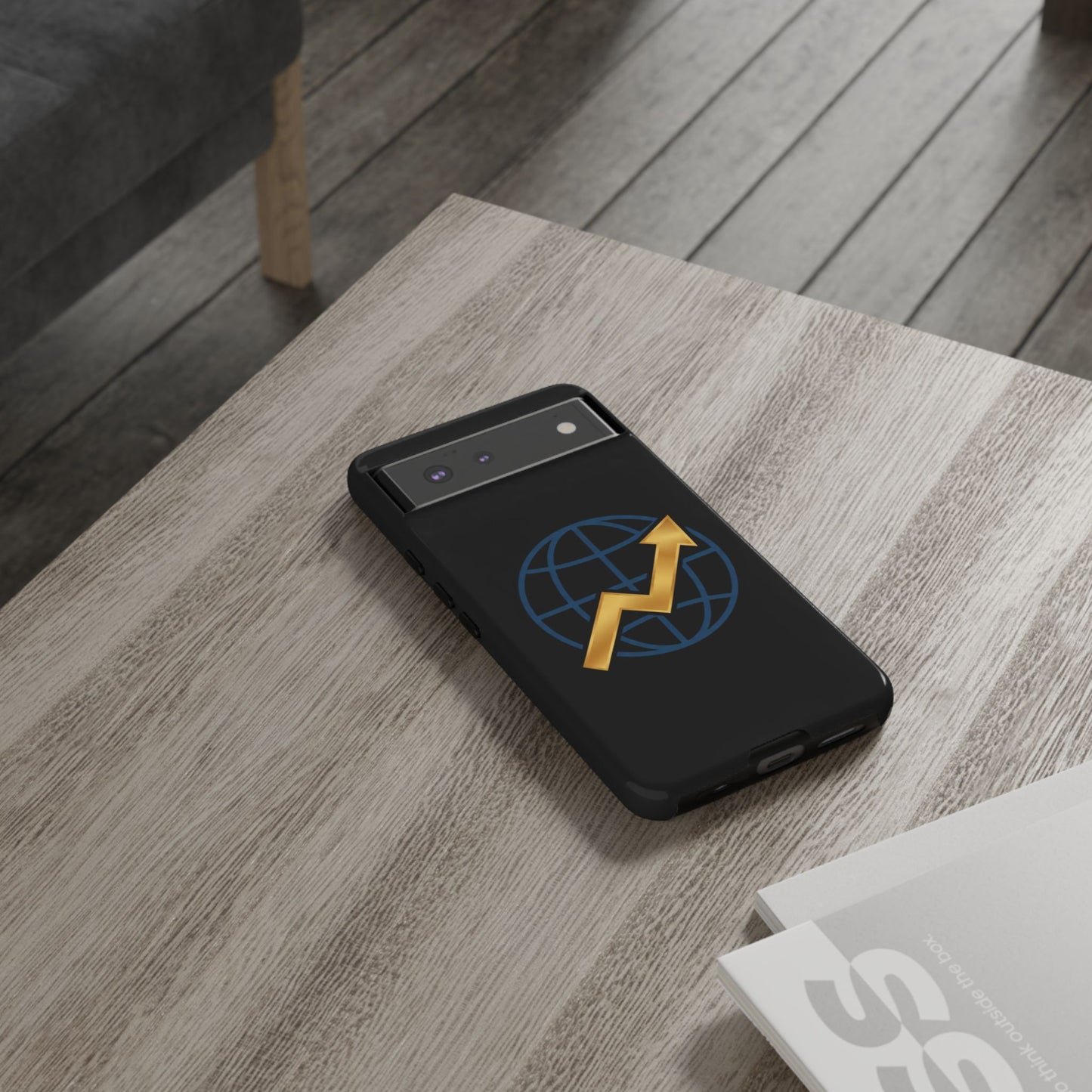 Phone Case — Global Growth Arrow Graphic (Investing & Business Motivational)
