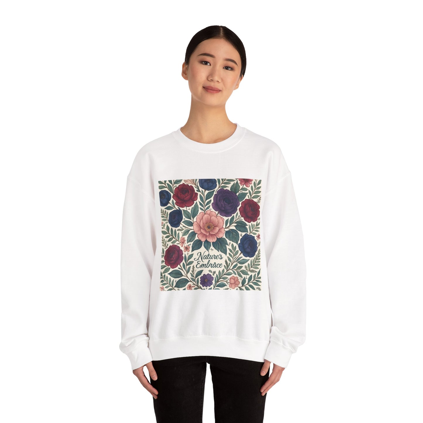 Floral Sweatshirt - Oceanfront Products