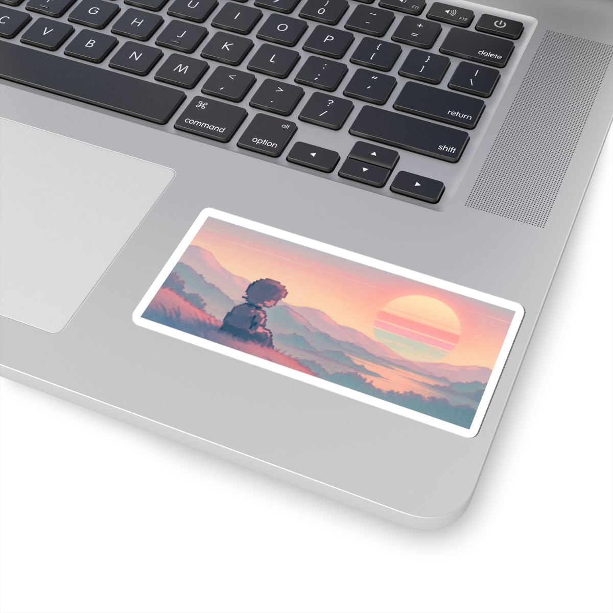 Lo-fi Anime/Vaporwave Kiss-Cut Stickers - Oceanfront Products