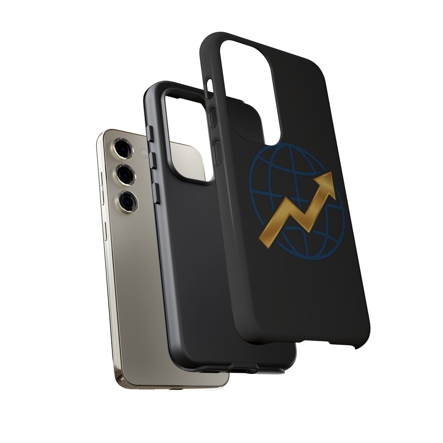 Phone Case — Global Growth Arrow Graphic (Investing & Business Motivational)