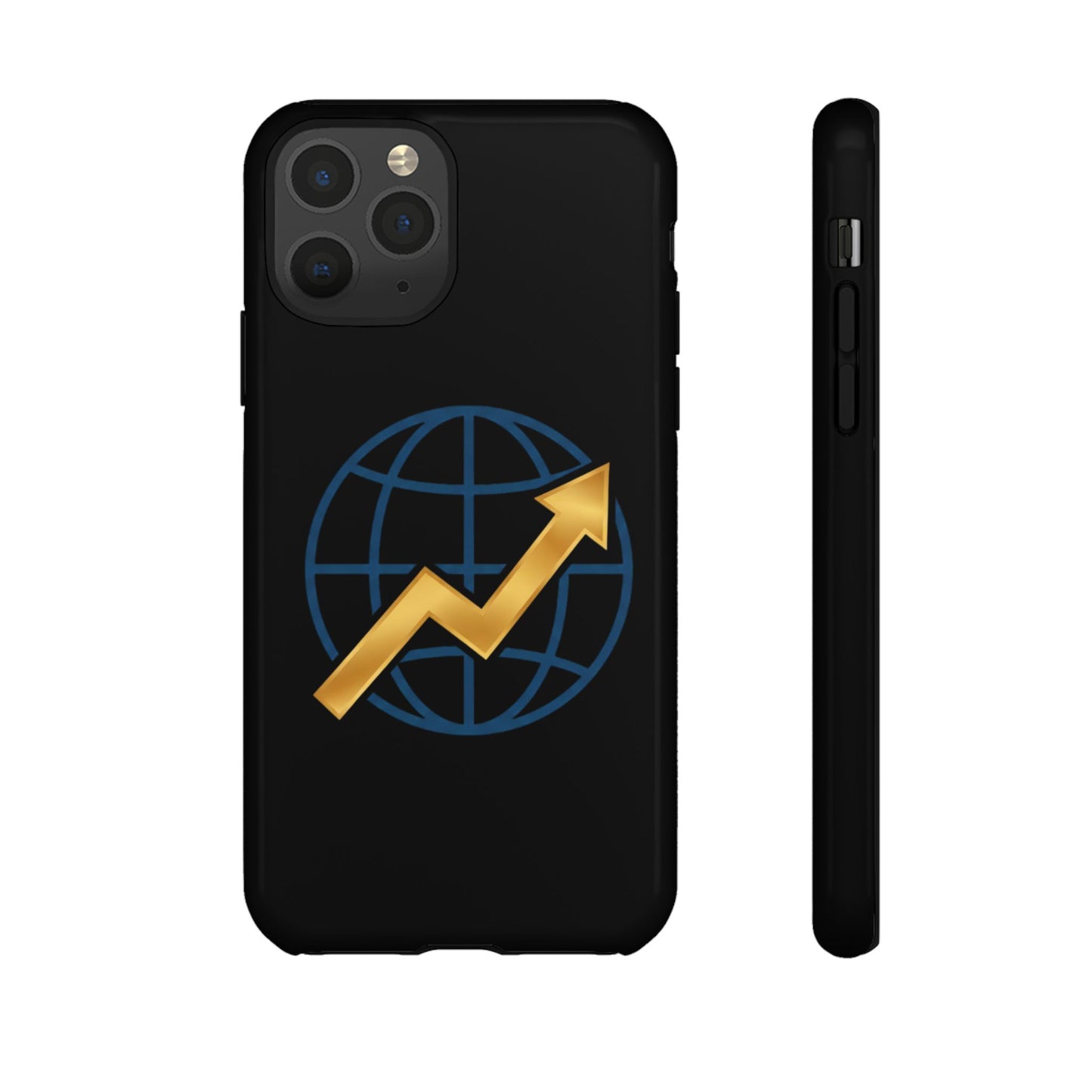 Phone Case — Global Growth Arrow Graphic (Investing & Business Motivational)
