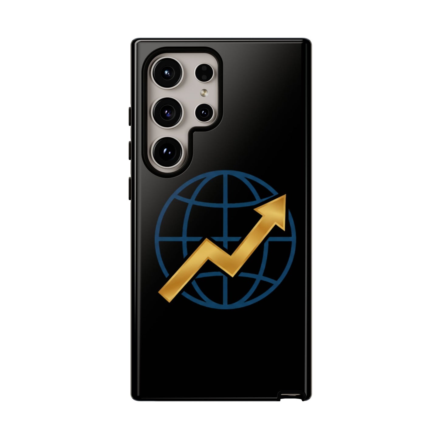 Phone Case — Global Growth Arrow Graphic (Investing & Business Motivational)