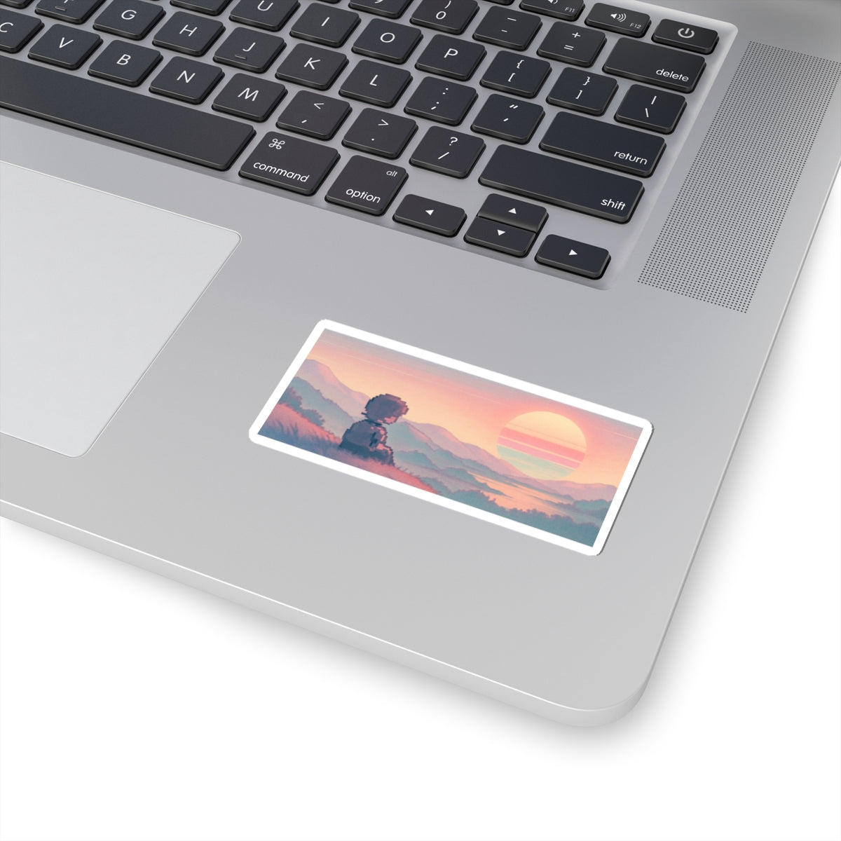Lo-fi Anime/Vaporwave Kiss-Cut Stickers - Oceanfront Products