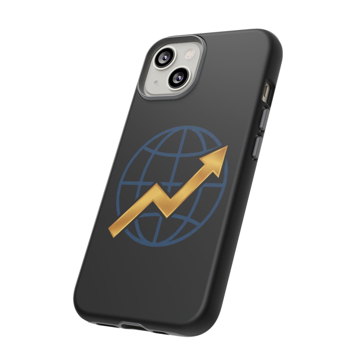 Phone Case — Global Growth Arrow Graphic (Investing & Business Motivational)