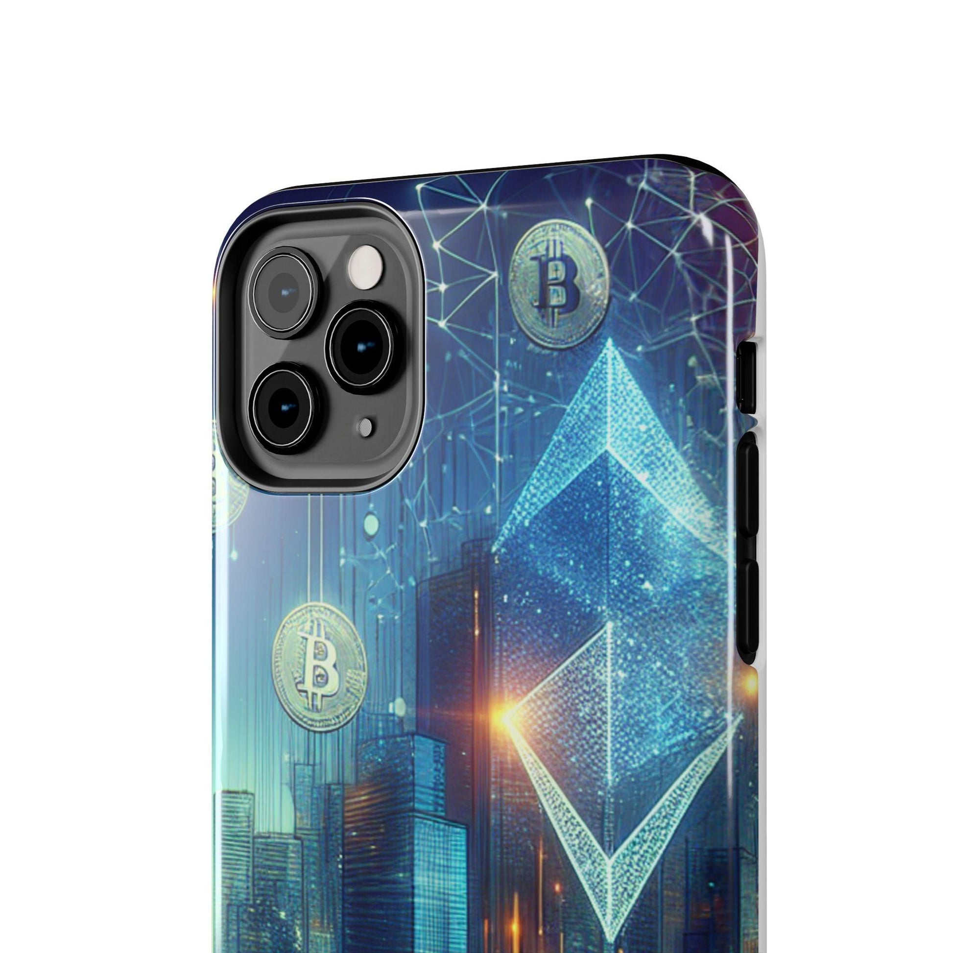 Phone Case - Cryptocurrency Enthusiasts Futuristic Design - Oceanfront Products