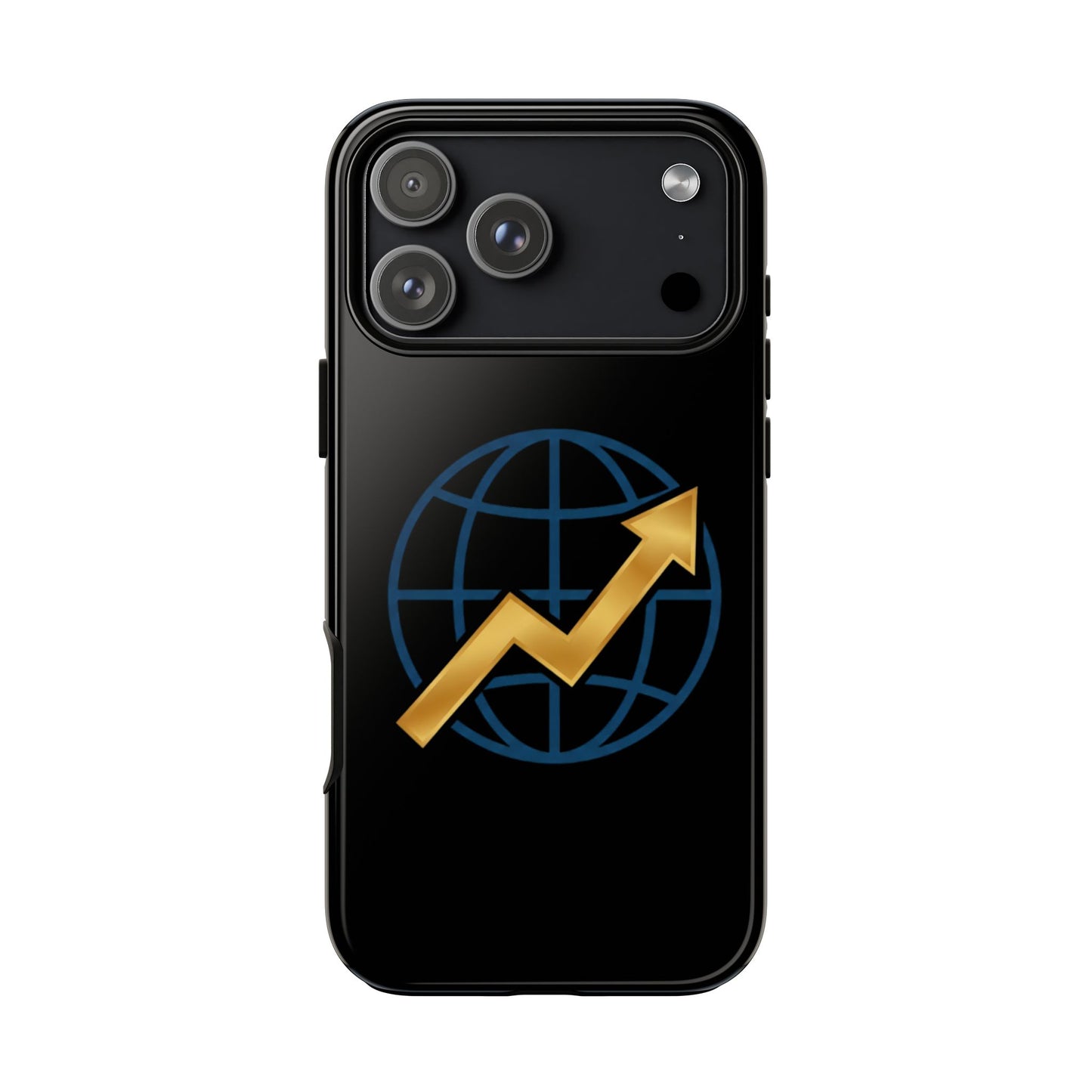 Phone Case — Global Growth Arrow Graphic (Investing & Business Motivational)