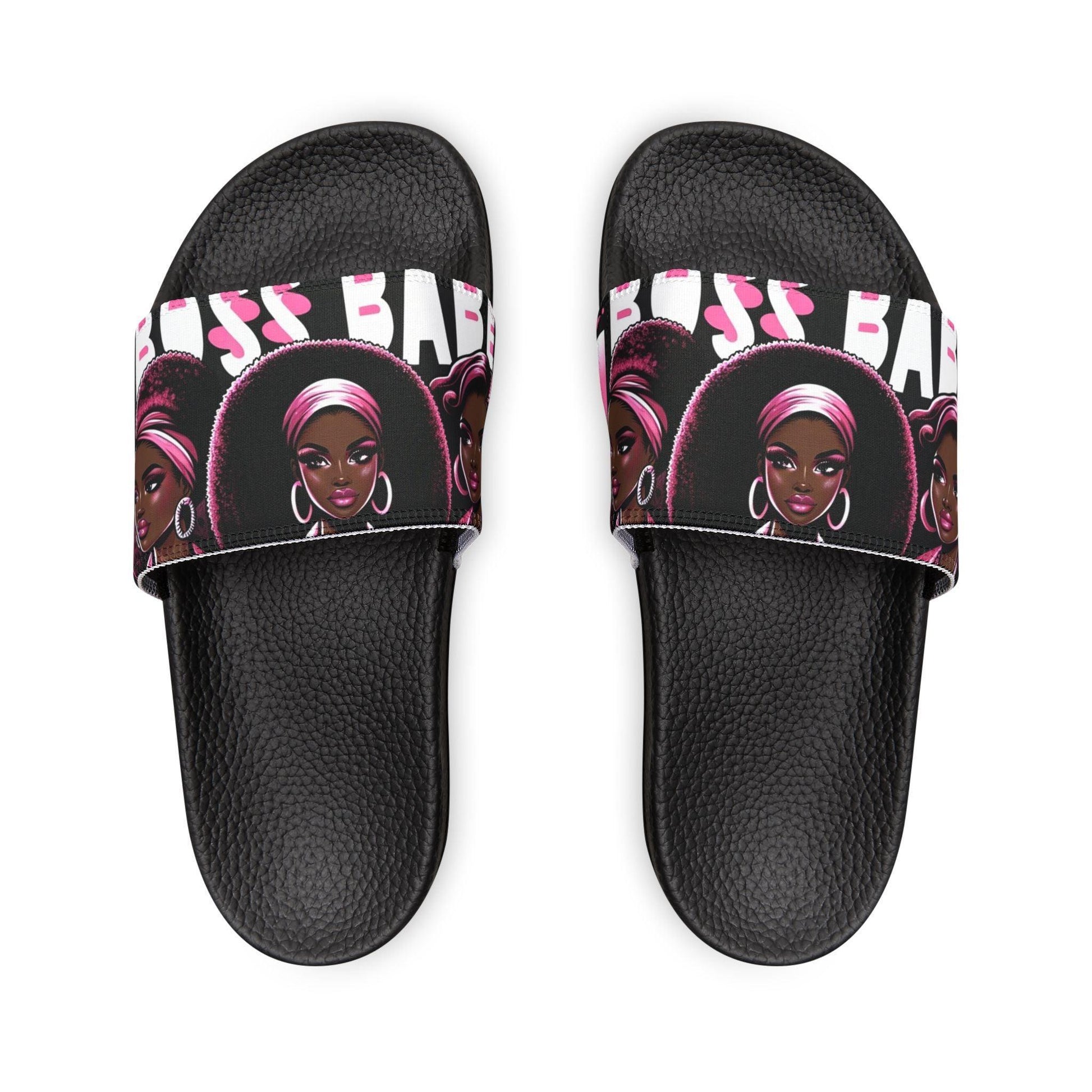 Boss Babe' Inspired Slide Sandals: Match Your Steps with Empowerment - Oceanfront Products