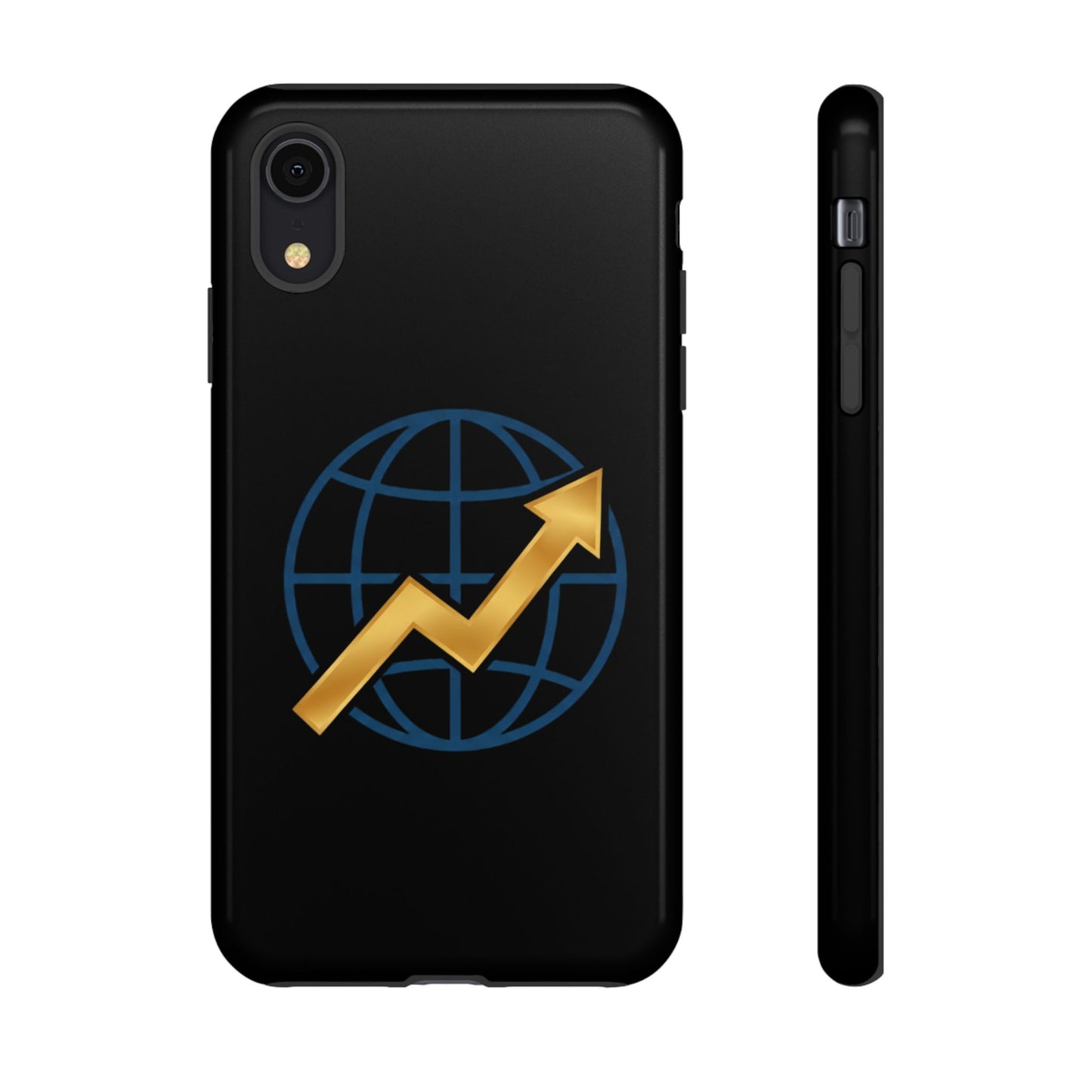 Phone Case — Global Growth Arrow Graphic (Investing & Business Motivational)