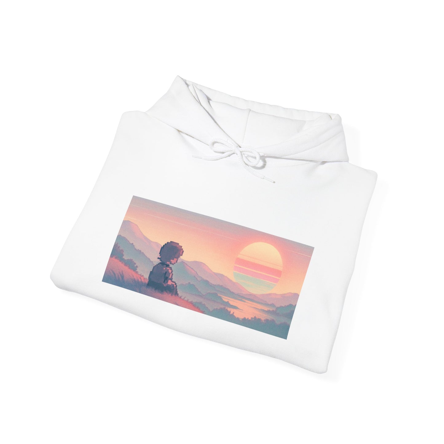 Oceanfront “Golden Hour Reflection” Sweatshirt – Unisex Heavy Blend™ Crewneck for Everyday Comfort - Oceanfront Products