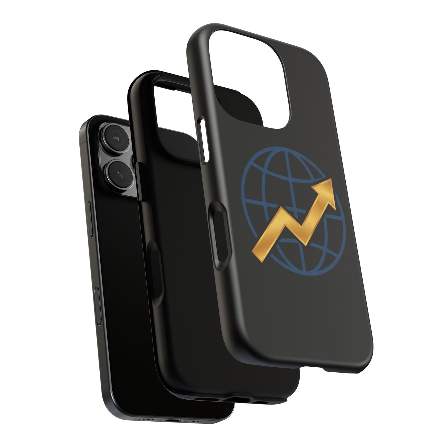 Phone Case — Global Growth Arrow Graphic (Investing & Business Motivational)