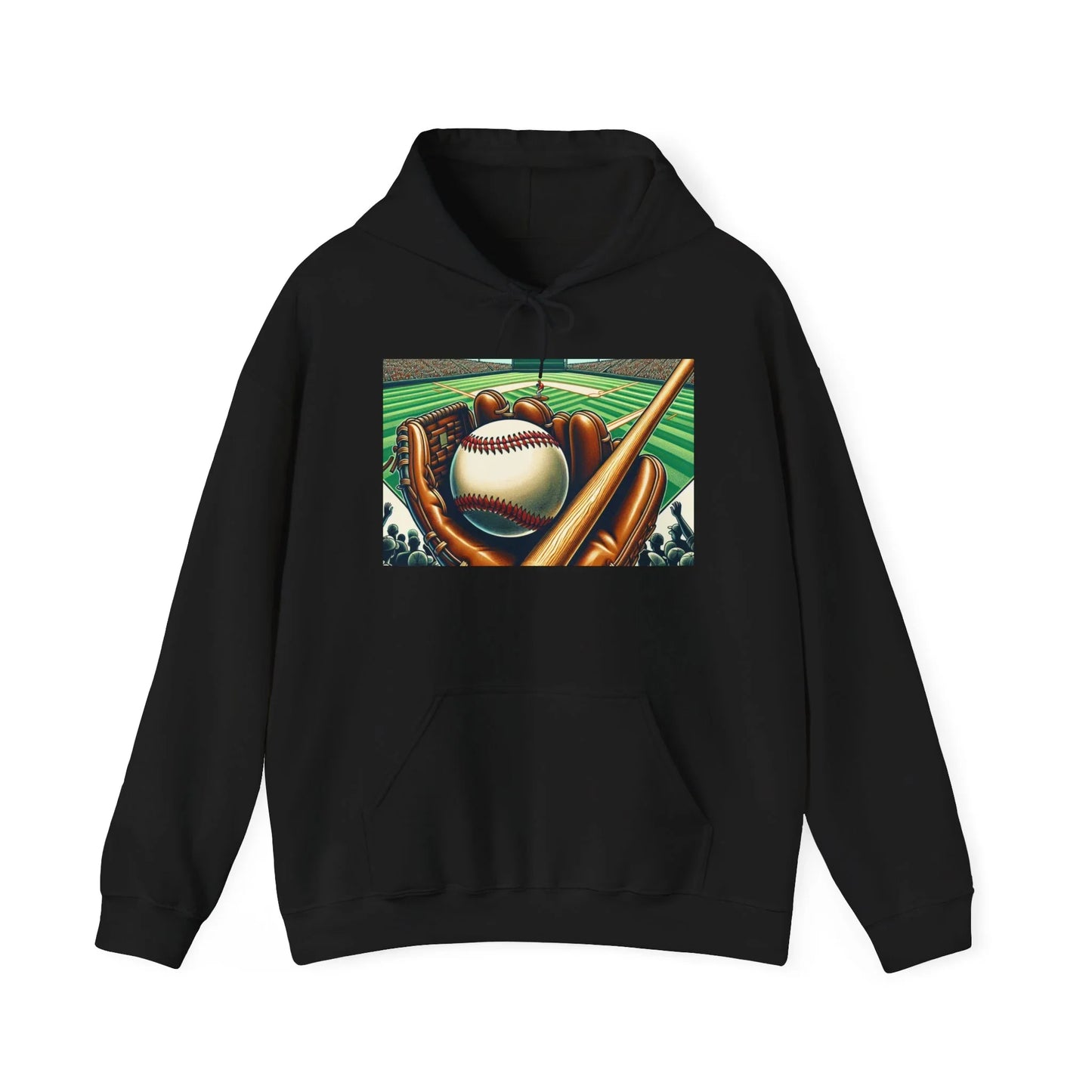 Baseball Field Hoodie - Oceanfront Products