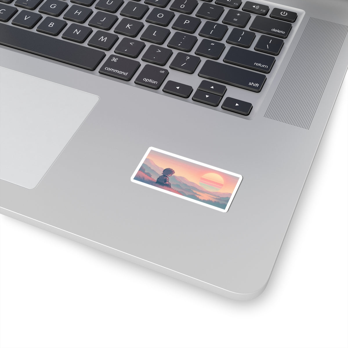 Lo-fi Anime/Vaporwave Kiss-Cut Stickers - Oceanfront Products