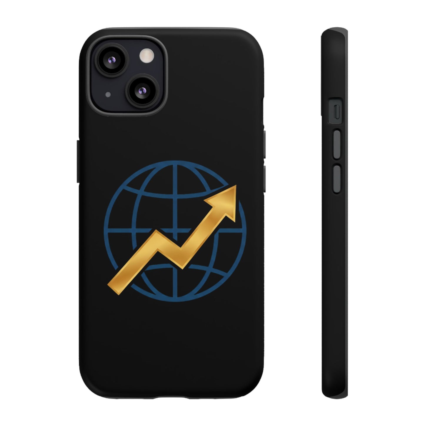 Phone Case — Global Growth Arrow Graphic (Investing & Business Motivational)