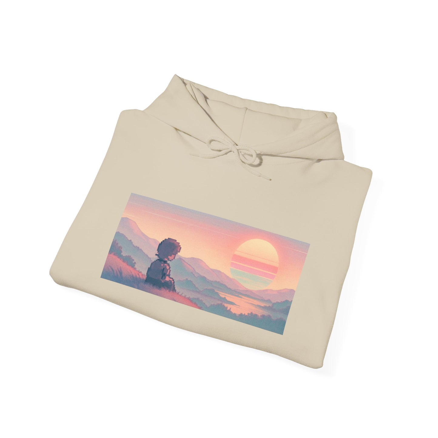 Oceanfront “Golden Hour Reflection” Sweatshirt – Unisex Heavy Blend™ Crewneck for Everyday Comfort - Oceanfront Products