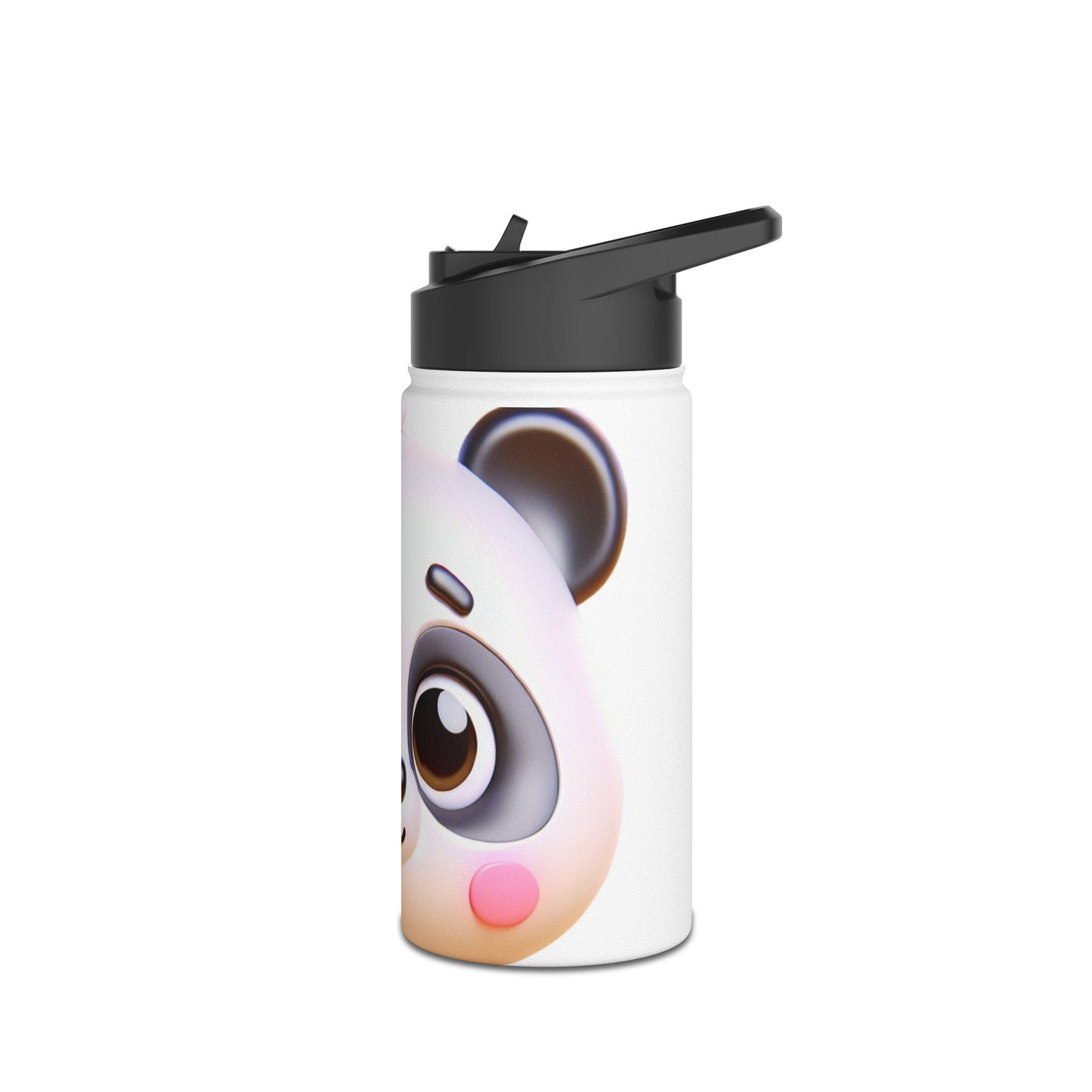 Water Bottle - Cute Panda Bear Design - Oceanfront Products