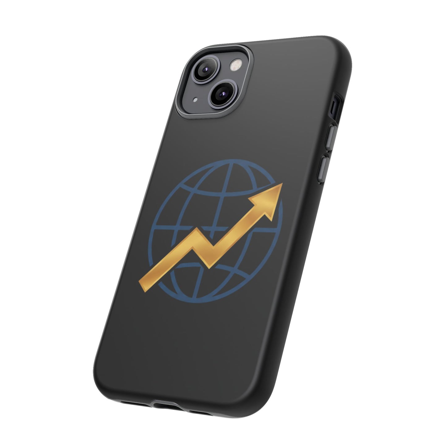 Phone Case — Global Growth Arrow Graphic (Investing & Business Motivational)