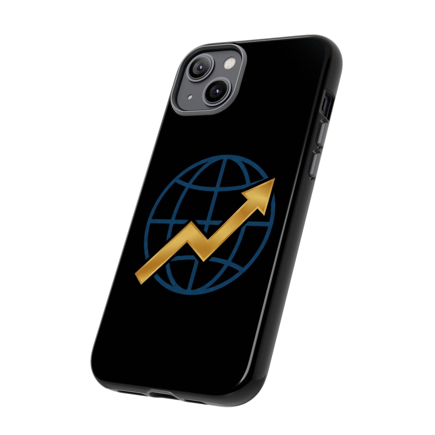 Phone Case — Global Growth Arrow Graphic (Investing & Business Motivational)