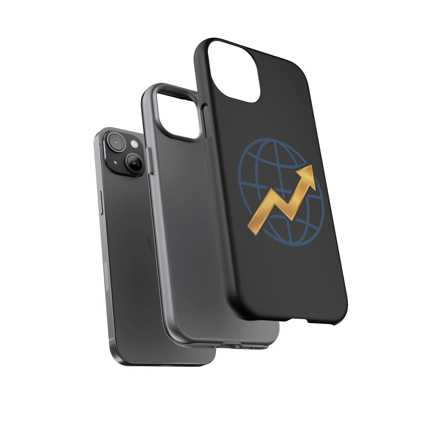 Phone Case — Global Growth Arrow Graphic (Investing & Business Motivational)