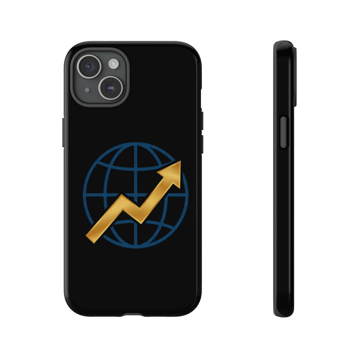Phone Case — Global Growth Arrow Graphic (Investing & Business Motivational)